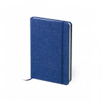 Libreta de bolsillo B6 corporativa color azul