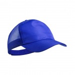 Gorras de poliéster para personalizar color azul
