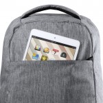 Mochilas resistentes a cortes y roces color gris sexta vista
