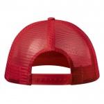 Gorra de 5 paneles con malla trasera y cierre ajustable de plástico segunda vista