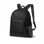 Mochila resistente plegable color negro