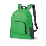 Mochila resistente plegable color verde