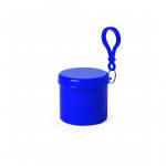 Poncho con caja personalizable color azul