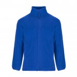 Chaqueta polar de cuello alto con cremallera 300 g/m2 Roly Direct Artic color azul real segunda vista