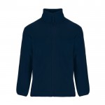 Chaqueta polar de cuello alto con cremallera 300 g/m2 Roly Direct Artic color azul marino segunda vista