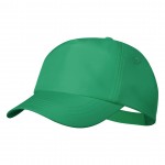 Gorra RPET con logotipo color verde