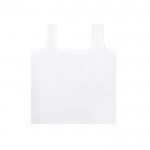 Bolsas recicladas plegables color blanco