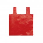 Bolsas recicladas plegables color rojo