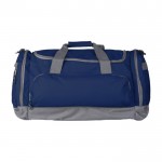 Bolsa deportiva con diversos bolsillos color azul oscuro segunda vista