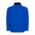 Chaqueta softshell con elastano de 2 capas 300 g/m2 Roly Direct Nebraska color azul real segunda vista