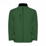 Chaqueta softshell con elastano de 2 capas 300 g/m2 Roly Direct Nebraska color verde botella segunda vista