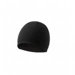 Gorro invierno deporte reflectante personalizado negro