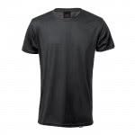 Camiseta técnica sublimada 135 g/m2 RPET color negro