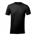 Camisetas sublimadas transpirables color negro