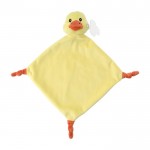 Doudou para bebé de tacto suave temática animales para bordar color amarillo primera vista