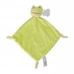 Doudou para bebé de tacto suave temática animales para bordar color verde claro primera vista