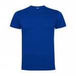 Camiseta de manga corta en algodón 165 g/m2 Roly Direct Dogo Premium color azul real segunda vista
