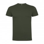 Camiseta de manga corta en algodón 165 g/m2 Roly Direct Dogo Premium color verde oscuro segunda vista