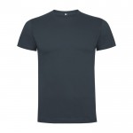 Camiseta de manga corta en algodón 165 g/m2 Roly Direct Dogo Premium color azul petróleo segunda vista