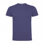 Camiseta de manga corta en algodón 165 g/m2 Roly Direct Dogo Premium color azul vaquero segunda vista