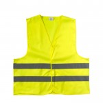 Chaleco reflectante con logotipo de alta visibilidad talla XL color amarillo fluorescente