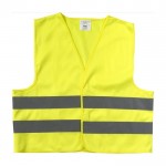 Chaleco reflectante personalizado de poliéster para niños talla XS