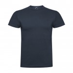 Camiseta de manga corta en algodón peinado 180 g/m2 Roly Direct Braco color azul petróleo segunda vista
