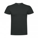 Camiseta de manga corta en algodón peinado 180 g/m2 Roly Direct Braco color gris topo segunda vista