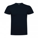 Camiseta de manga corta en algodón peinado 180 g/m2 Roly Direct Braco color azul marino segunda vista