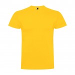 Camiseta de manga corta en algodón peinado 180 g/m2 Roly Direct Braco color dorado segunda vista