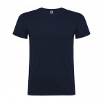 Camiseta de manga corta en algodón de punto liso 155 g/m2 Roly Direct Beagle color azul marino segunda vista