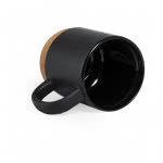 Tazas cerámica personalizables negro