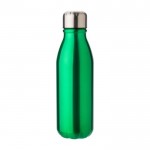 Botella aluminio para empresa color verde