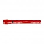 Linterna retráctil de aluminio con 3 luces LED 55cm color rojo primera vista