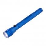 Linterna retráctil de aluminio con 3 luces LED 55cm color azul cuarta vista