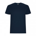 Camiseta de algodón de manga corta 190 g/m2 Roly Direct Stafford color azul marino segunda vista