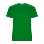 Camiseta de algodón de manga corta 190 g/m2 Roly Direct Stafford color verde bosque segunda vista