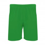Pantalón deportivo corto de poliéster 140 g/m2 Roly Direct Dortmund color verde segunda vista