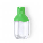 Gel hidroalcohólico personalizado color verde