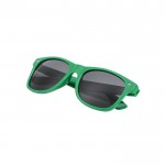 Gafas de sol de RPET con lente negro con protección UV400 quinta vista