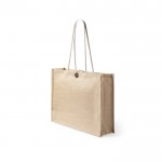 Bolsa de yute laminado 320 g/m2 color beige