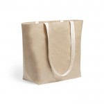 Bolsa de papel laminado 105 g/m2 color beige primera vista