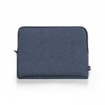 Funda de RPET para ordenador con interior completamente acolchado 15'' color azul marino primera vista