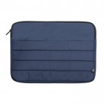 Fundas de portátil de RPET color azul marino vista principal