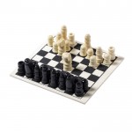 Set de juegos parchís, ajedrez y damas color madera sexta vista