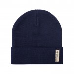 Gorro de invierno algodón 400 g/m2 color azul marino vista principal