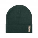 Gorro de invierno algodón 400 g/m2 color verde oscuro vista principal