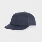 Gorra de 5 paneles con cinta interior antisudoral 165 g/m2 color blanco primera vista de uso