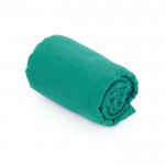 Toalla deportiva de microfibra con bolsa de transporte 138x72cm color verde primera vista
