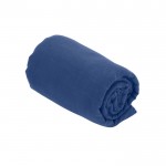 Toalla deportiva de microfibra con bolsa de transporte 138x72cm color azul primera vista